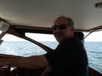 At the helm